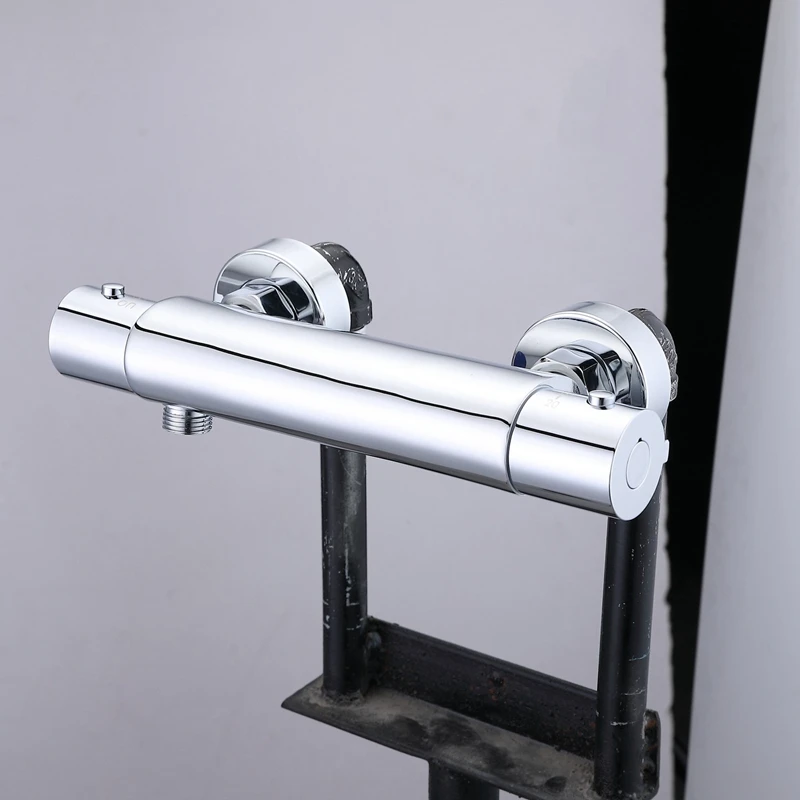 

Shower Faucet Suspended Cylindrical Thermostatic Mixer Tap Diverter