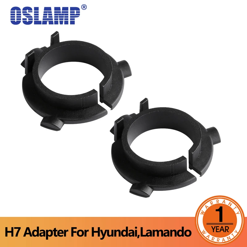 Светодиодный комплект Oslamp H7 фары лампочка базовый держатель адаптеры налобный