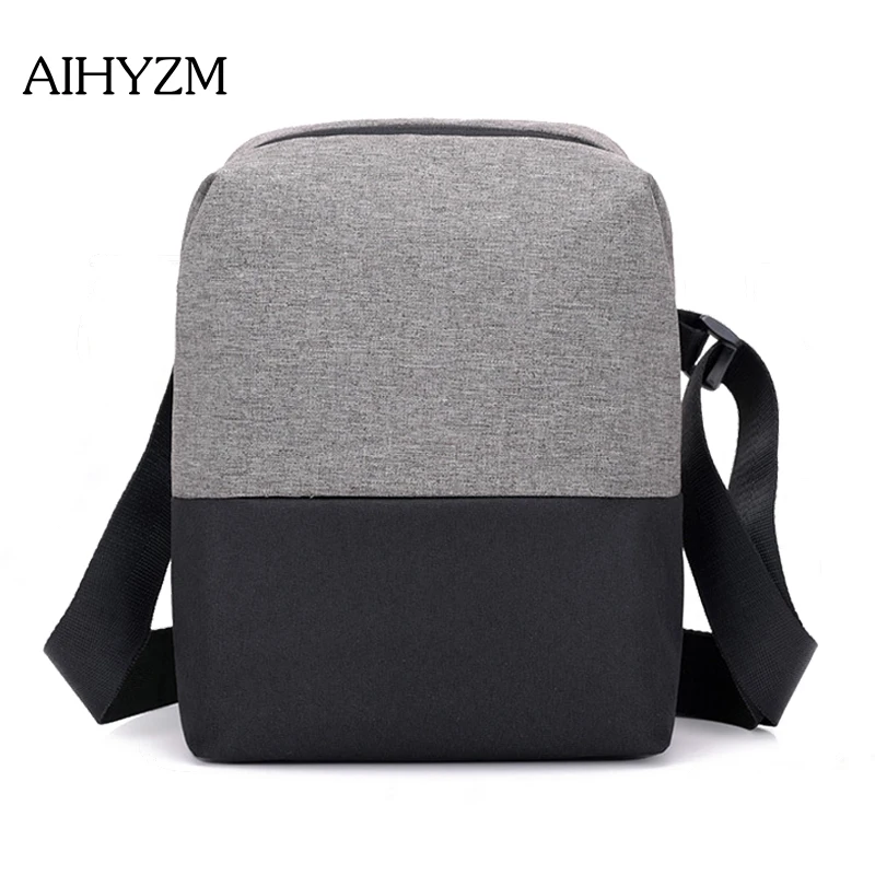 AIHYZM Brand Men Shoulder Bag High Quality Sports Crossbody bag Business Travel Luxury Handbags