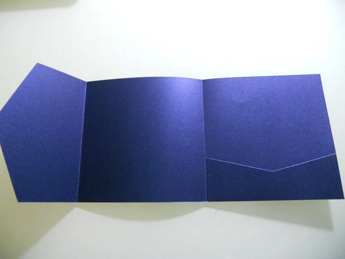 navy blue pearl pocket fold wedding invitations include envelopes blue invitation envelopes