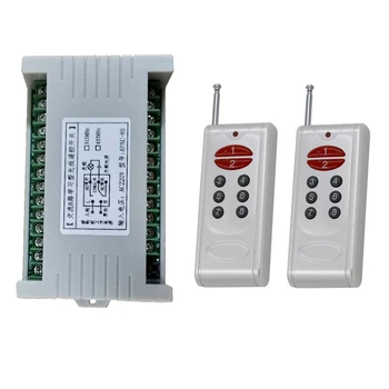 

1000M 8CH 8 CH Wireless Remote Control Switch AC 220V Receiver Remote Transmitter Hall Bedroom Ceiling Light Wireless TX