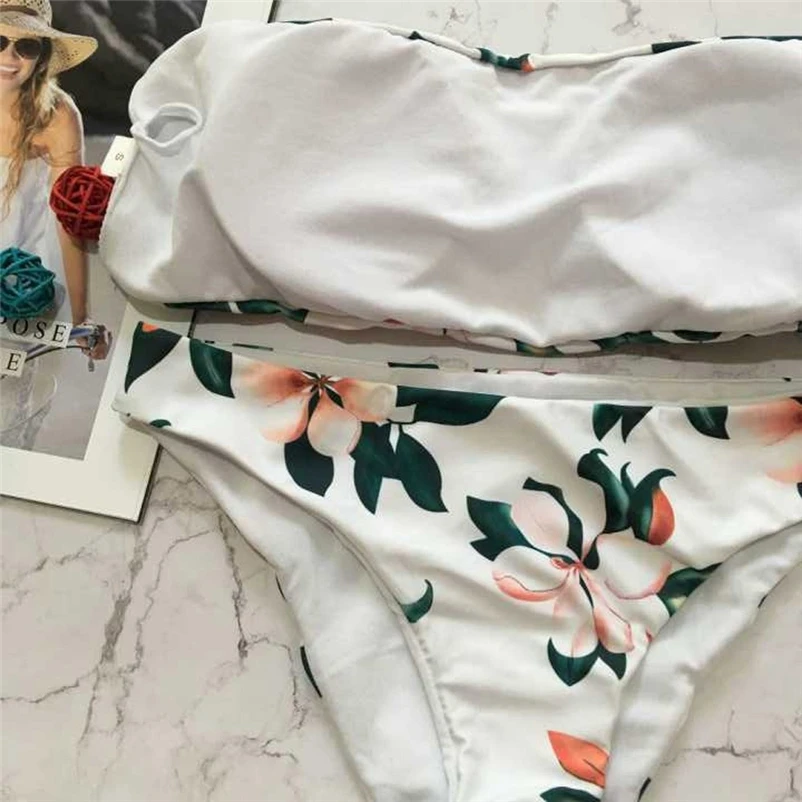 Sexy Bikinis Women Swimsuit 2018 Summer Low Waisted Bathing Suits Halter Top Push Up Bikini Set Plus Size Swimwear #FS#4JN11 (3)