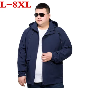 

10XL 8XL 6XL 5XL Jaqueta Masculina Plus Size Men Spring Jacket And Coat Autumn Jackets And Coats Casual Fit Overcoat Outerwear