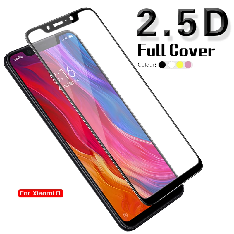 2.5D Edge Anti Scratch Full Coverage Tempered Glass For