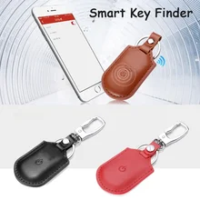 Умный кошелек с защитой от потери, брелок для домашних животных, Bluetooth 4,0, водонепроницаемый трекер, локатор, сигнализация, брелок из натуральной кожи