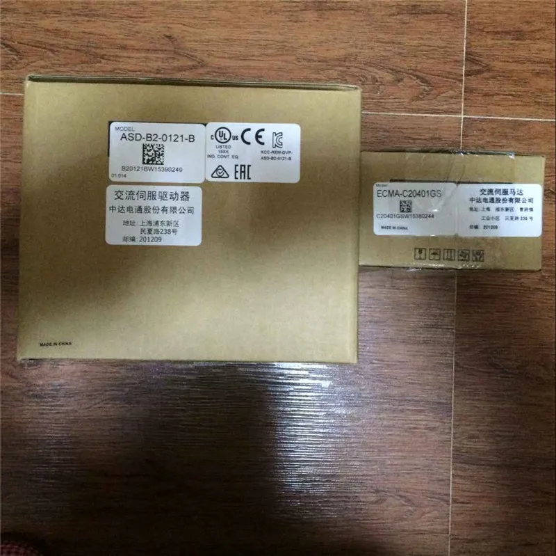 ECMA-C20401GS+ASD-B2-0121-B DELTA 100w 3000rpm 0.32N.m ASDA-B2 AC servo motor driver kits with 3m power and encoder cable | Обустройство