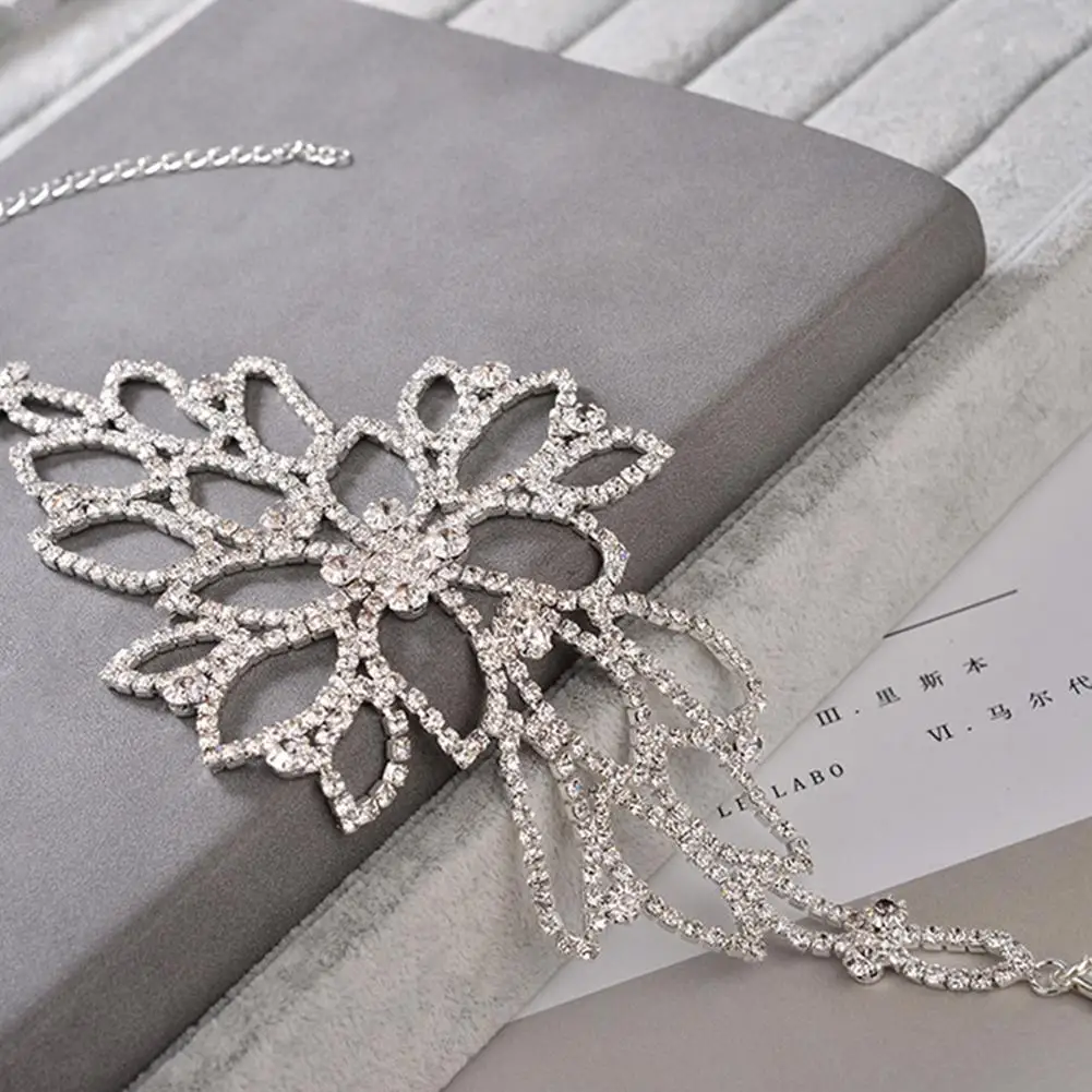 XY Fancy Для женщин Хрустальный цветок Форма браслет|hand chain|bracelet womenbracelet fashion |