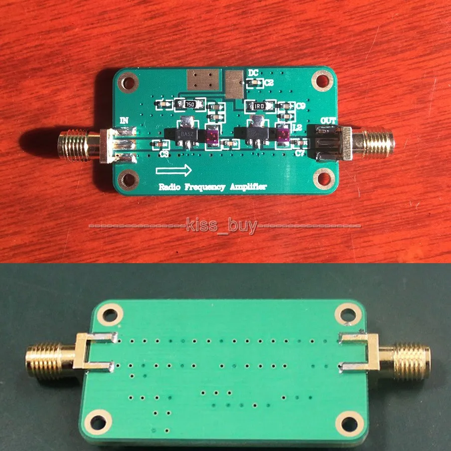 

1MHz TO 2GHz 40dB Gain 20dBm output Broadband RF power amplifier Module FM HF VHF UHF FOR Ham Radio