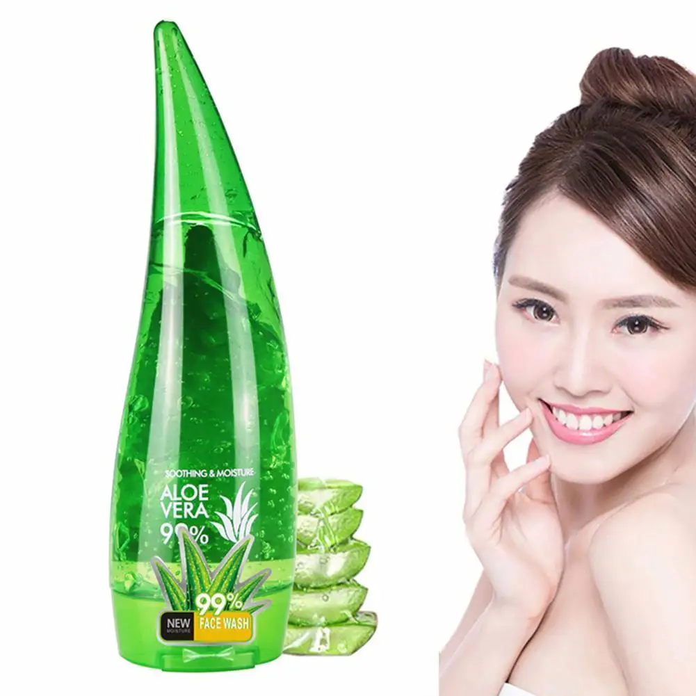 99% Aloe Soothing Gel Aloe Vera Gel Skin Care Remove Acne Moisturizing Hydrating Day Cream Sunscreen Aloe Gel 120ml