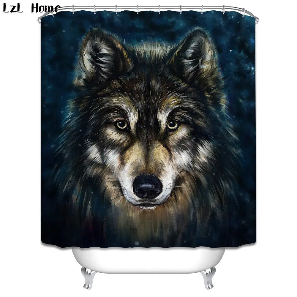 animal-20327-shower curtain-GM1074 