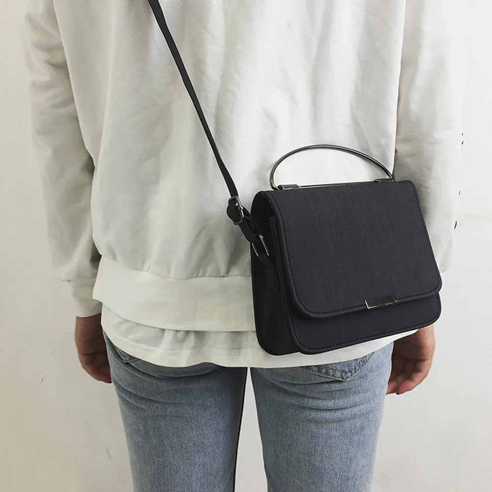 Xiniu/Новинка; Брендовые мини-сумки для девочек; Женская Ретро-сумка; простая однотонная сумка через плечо; сумки-мессенджеры; винтажный кожаный чехол