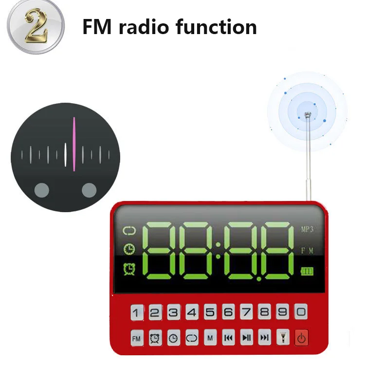 Led \ Sd Display Layar Speaker 5