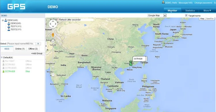 real time tracking