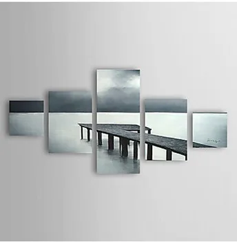 

5cs Hand Painted Canvas Painting-Landscape Oil Painting Wall Art-Modern Canvas Art Wall Decor