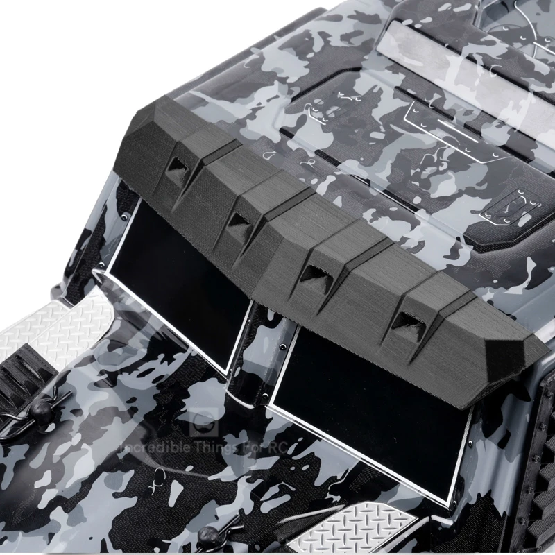 3D печать PLA ПЕРЕДНЕЕ ЛОБОВОЕ СТЕКЛО Защитная крышка для 1/10 RC Гусеничный