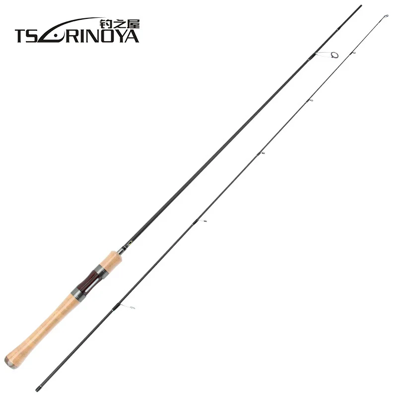 

TSURINOYA DRAGON 1.8m UL Light 2 Section Fishing Spinning/Casting Rod Lure Weight 1-8g Slow Action Carbon Rod Vara De Pesca Carp