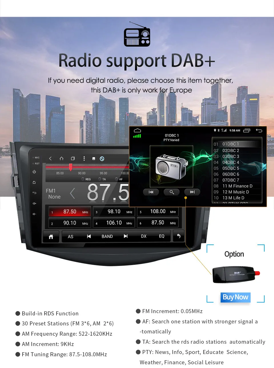 Best 9" IPS 4G DSP Carplay Android 8 Octa Core 4GB RAM 64GB ROM RDS BT Car DVD Player Radio GPS Glonass For Kia Sportage 2007-2016 AT 17
