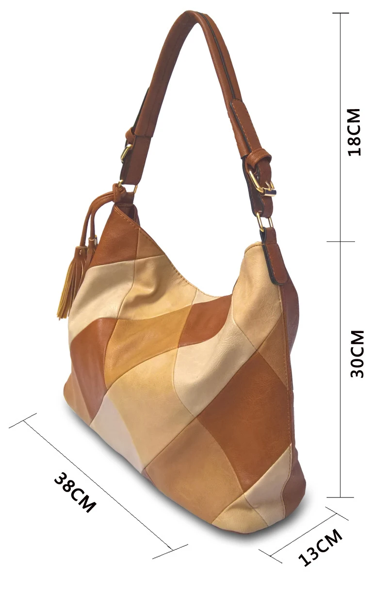 Luxury Handbags Women Bags Designer Casual Tote Shoulder Bags For Women 2020 Patchwork Ladies Hand Bag PU Leather Big sac bolsa