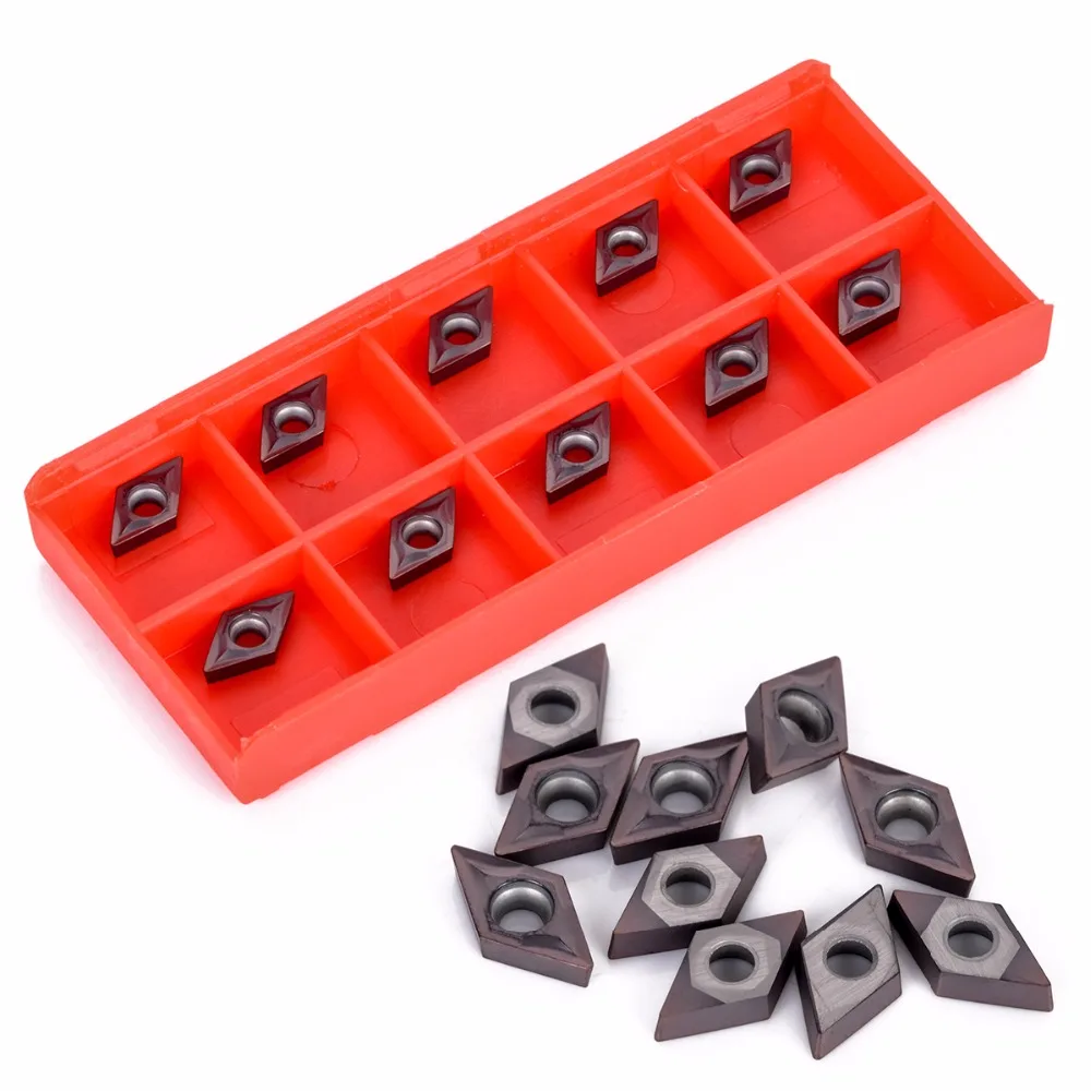 

10pcs/lot DCMT070202 Carbide Inserts High Efficiency Inserts For Grinding Cutting Tool