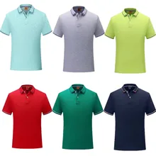 Горячая Распродажа спортивный бренд обучение и Упражнение поло сплошной цвет с коротким рукавом slim fit Для мужчин хлопок Для мужчин Для женщин Универсальный поло 1898