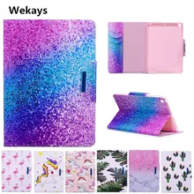 Wekays Case for Apple IPad 9.7 inch 2017, Cute Cartoon Flamingo Unicorn PU Flip Leather Cover Case For New iPad 2017 9.7'' model Wekays Case for Apple IPad 9.7 inch 2017, Cute Cartoon Flamingo Unicorn PU Flip Leather Cover Case For New iPad 2017 9.7'' model