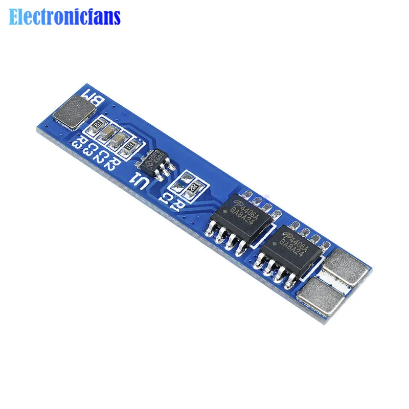 

2S 5A Li-ion Battery Overcurrent Protection Board Low Power BMS PCM Lipo Cell Pack 18650 BMS PCM MOS Transistor Short Circuit