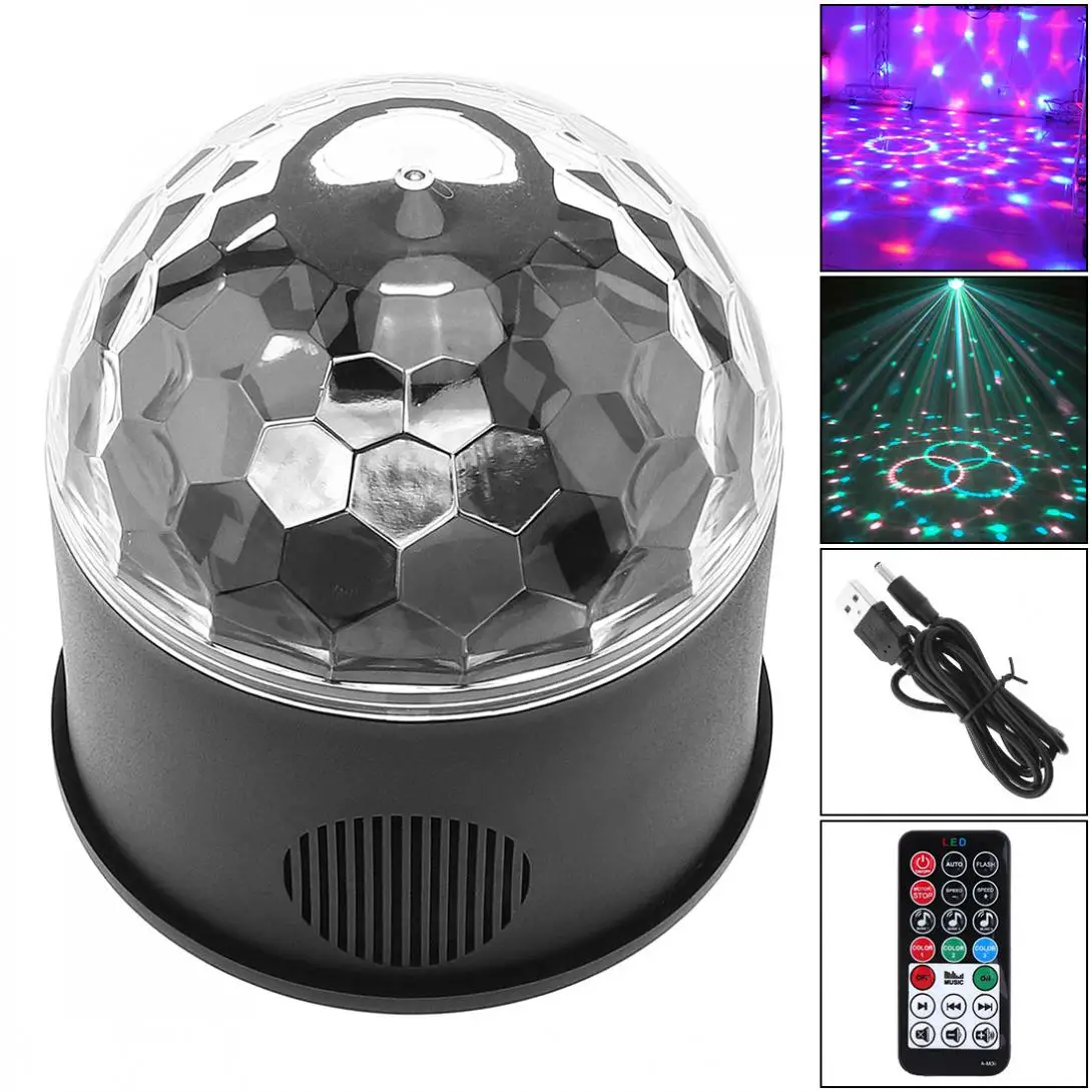 USB 5V LED Magic Ball Projector Stage Lights Strobe Club Effect Lights