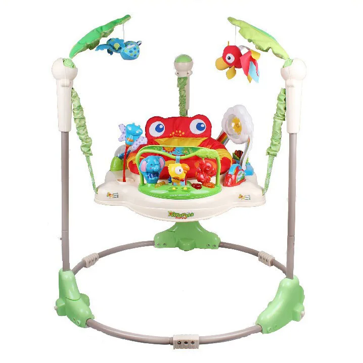 Rainforest Jumperoo Baby Walker Bouncer Rocking Chair Activity Walker