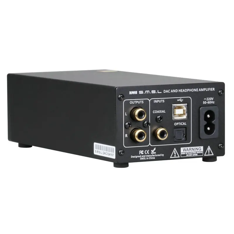Новый SMSL M7 AK4452 * 2 32Bit/768 кГц DSD512 Hifi аудио USB ЦАП с усилителем XMOS LM4562 TPA6120A2 выход на