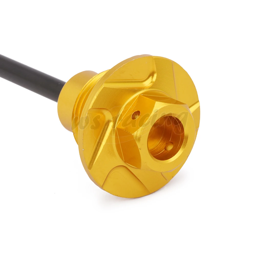 Vareta de Óleo do Motor Plugs para Suzuki Billet Motocicleta Filtro Kawasaki Kx400f Arctic Cat Dvx400 Ltz400 Quadsport Z400 Ltz 400 z 8 Filtro Plugs Para SUZUKI KAWASAKI Z KX400F