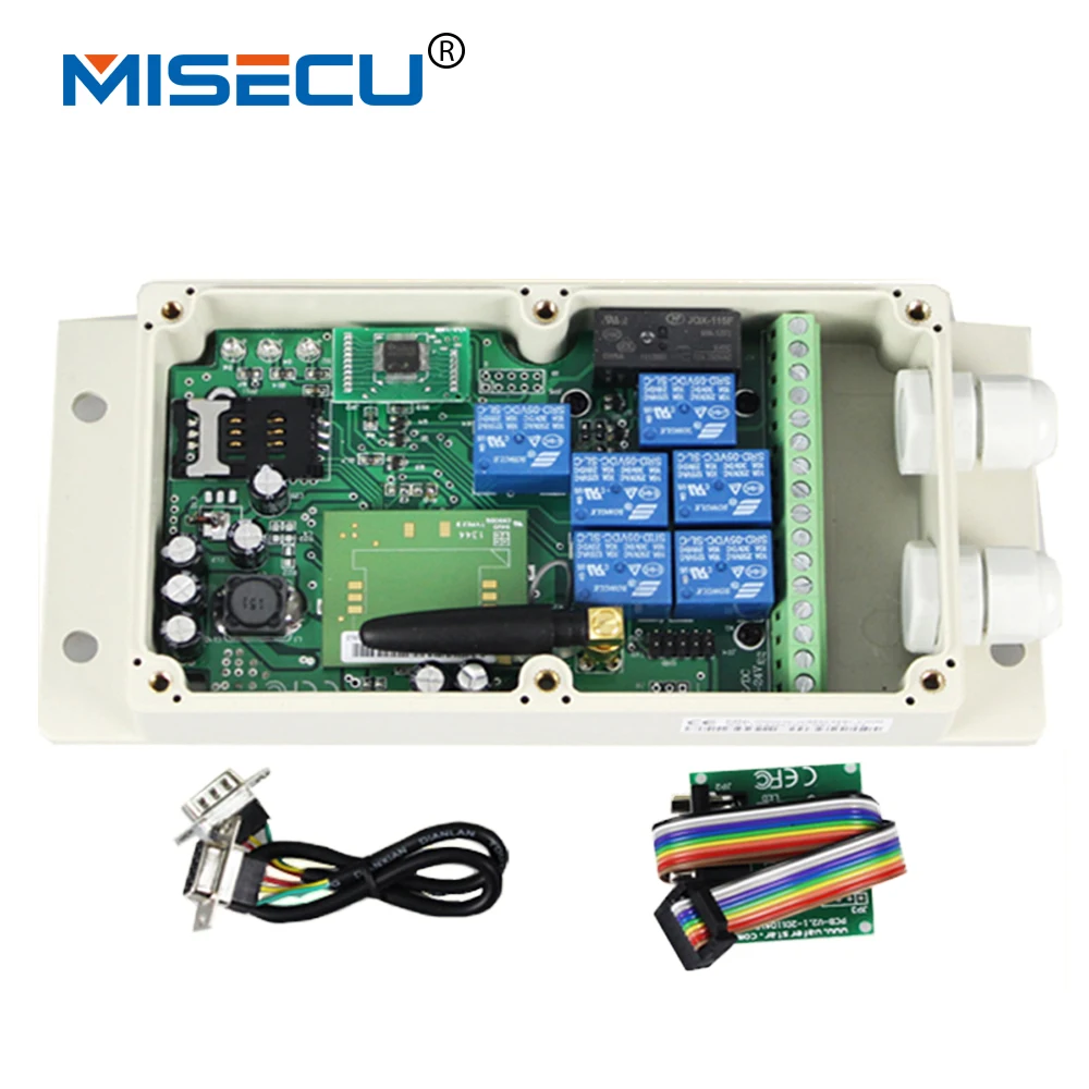 Quad Band 7 channels GSM switch box remote control x relay Output