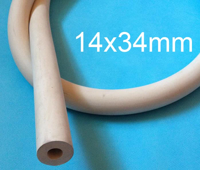 14mm ID 34mm OD Rubber RU Vacuum Tube Draw Vacuum Hose Resistance To 