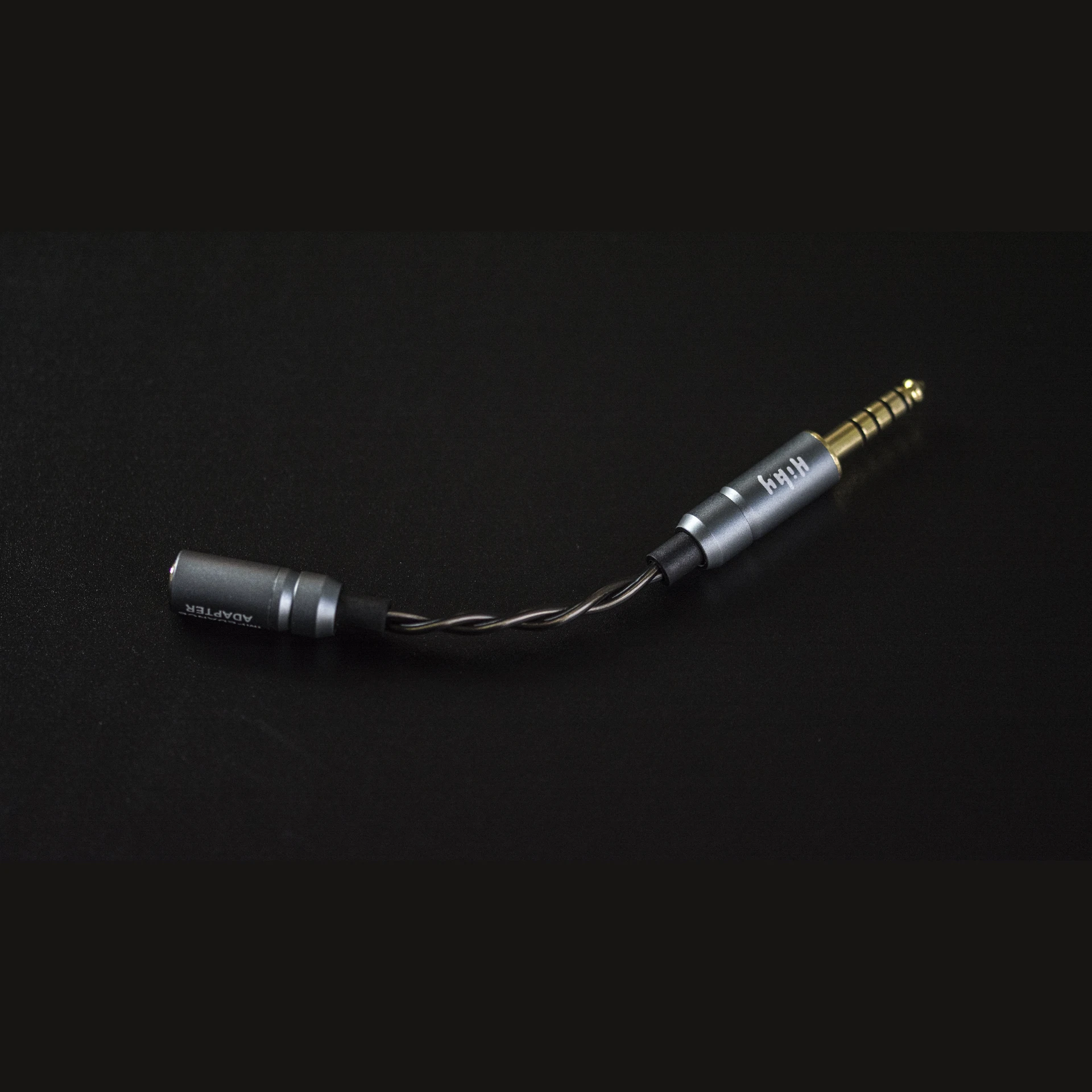 HiBy 4 4mm Impedance Adapter for Swappable plug connecting Headphones Compatible with 4 4mm 2 5mm Headphone Jack R6PRO