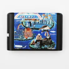 Радуга острова 16 бит MD карточная игра для Sega Mega Drive для Genesis