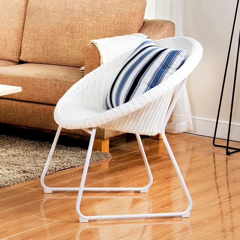 Луи моды шезлонг скандинавского ротанга для отдыха гостиная диван минималистичный современный дизайнер