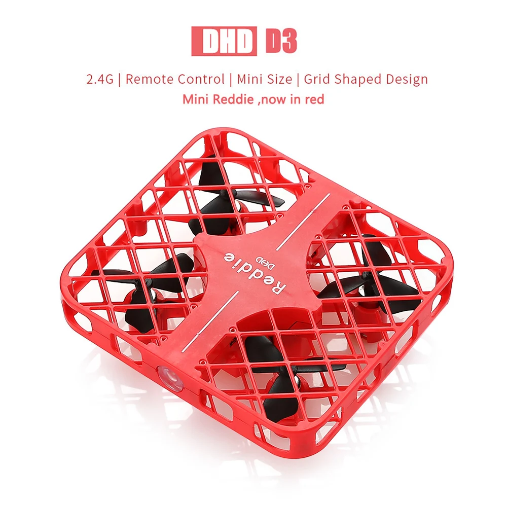 

DHD D3 Mini Quadcopter Micro Pocket Drone 4CH 6Axis Gyro Switchable Controller RC Dron Helicopter For Kids Toys Vs JJRC H36 D5