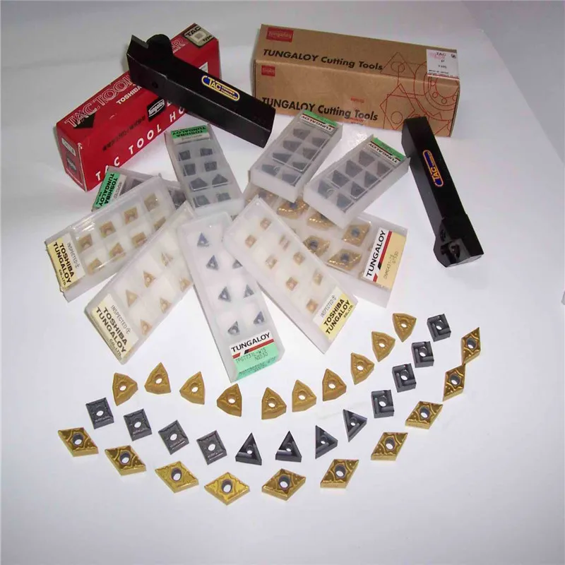 

16IR11BSPT-B AH725 original TUNGALOY carbide insert Threading Lathe Inserts free shipping