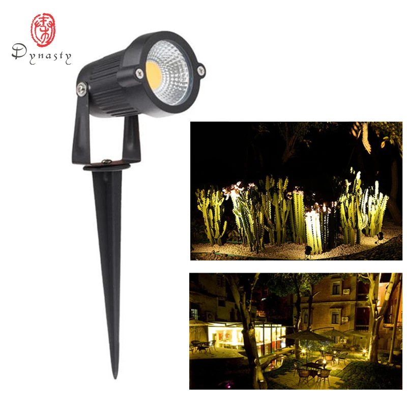 LED Lawn Lamp 3W COB IP65 Waterproof 85-265V Floodlight Spot Lights Garden Path Park Pond Suitable for Outdoor  Landscape