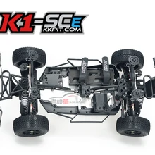 DHL/EMS,, KKPIT 1:10, комплект коротких дорожек с приводом по пересеченной местности, рама K1 SCE, модель дистанционного управления, автомобиль, Радиоуправляемый, хобби