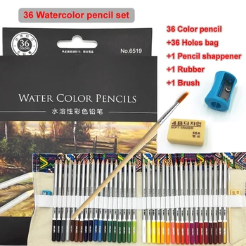 

Non-toxic Import Lead Water Soluble Colored Pencil Watercolor Pencil Set Paint pencil For Drawing Art Kids Supplies