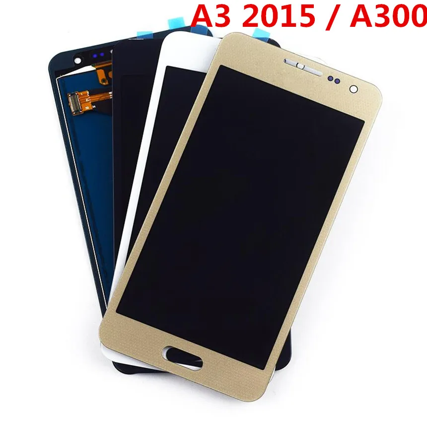 5 шт. 100% протестированный TFT ЖК-дисплей для Samsung Galaxy A3 2015 A300 A3000 A300F A300M + сенсорный
