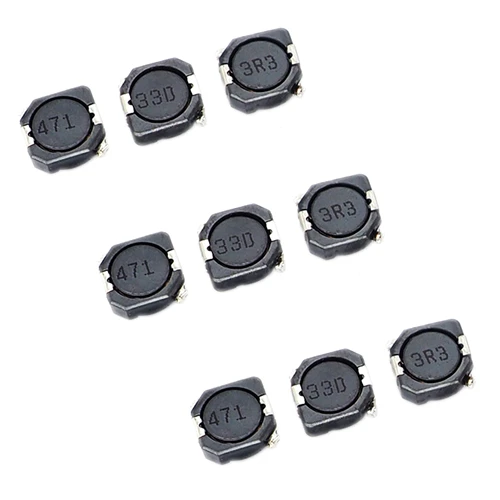 100 шт. 105R Серии SMD 10,3*10,4*5,0 мм 100/150/220/330/470/680uH обмотки провода ран Мощность Катушка Индуктивности