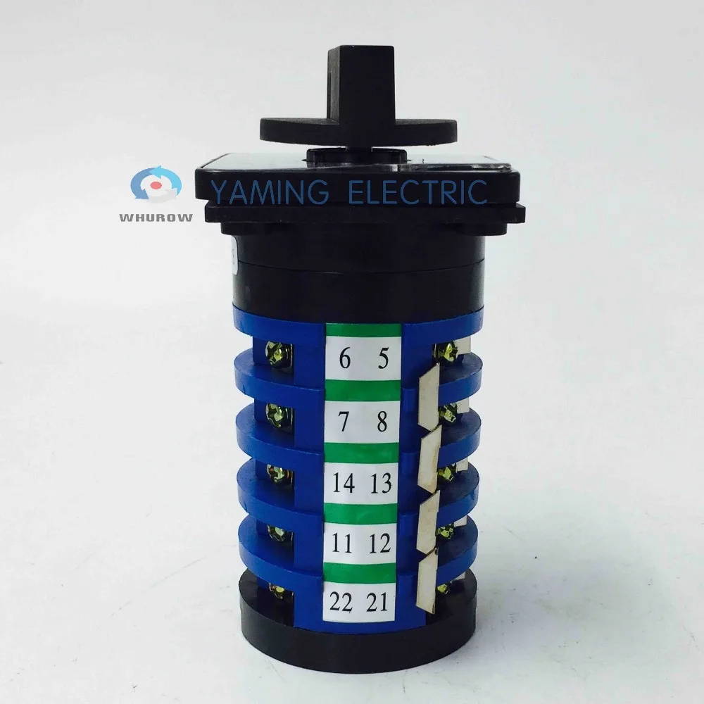  Welding machine switch KDHC-32/5 CO2 gas welding machine changeover rotary cam switch 32A 5 poles 1