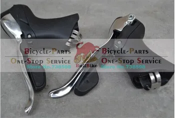 

Free shipping microshift 2*8 3*8 speed raod derailleur groupset shifter dip levers SB-R482 SB-R483 compatible for 2400