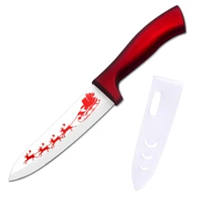XYJ Marca Mejores Regalos de Navidad Serie Zirconia Cuchillo de Cerámica de 6 Pulgadas cuchillo de Cocina Cuchillo Cocinero Prácticos Verduras Frutas Herramientas de Cocina