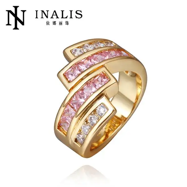 big sale for new store hot selling golden plated micro inlay cubic zirconia wedding rings r422 - Wedding Ring Stores big sale for new store hot selling golden plated micro inlay cubic zirconia wedding rings r422 - Wedding Ring Stores