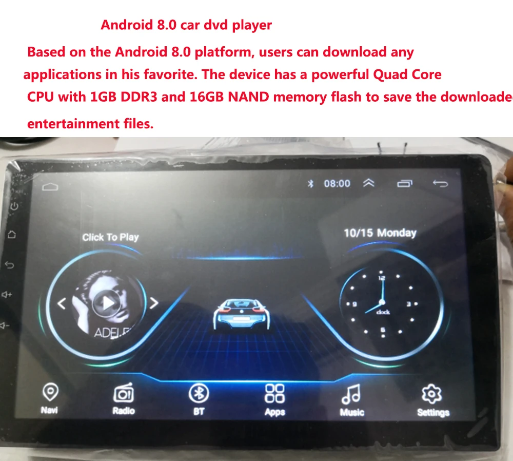 10," Android 8,0 Автомагнитола 2 Din стерео приемник gps стерео Wifi bluetooth RDS Аудио Универсальный Автомобильный мультимедийный плеер