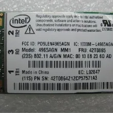 SSEA новая для Intel 4965AGN мини PCI-E беспроводная карта для IBM lenovo Thinkpad R61 T61 X61 X61 X61S 42T0865