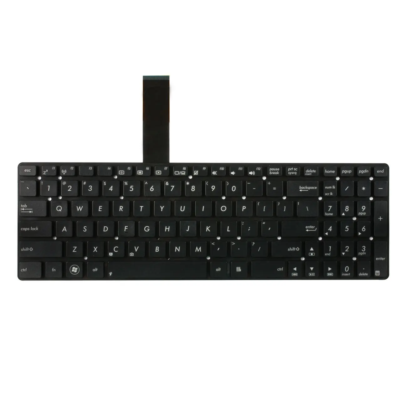 Сменная Клавиатура для ноутбука ASUS K55 K55A K55DE K55DR K55N K55VD K55VJ K55VM K55VS без рамки |