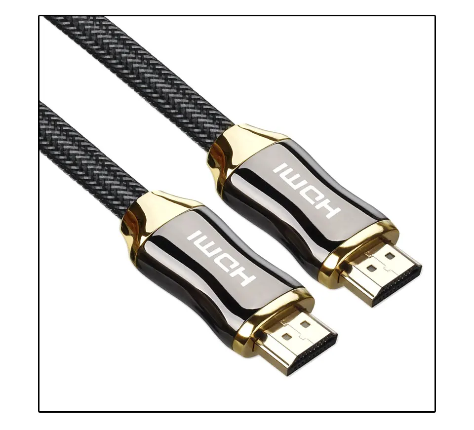 Оригинальный Заводские 2,0 HDMI кабель HDMI 4 К ТВ Кабель-адаптер для HD ТВ ЖК-дисплей ноутбука PS3 проектор ПК 1 м 2 м 3 м 5 м 8 м 10 м 20 м